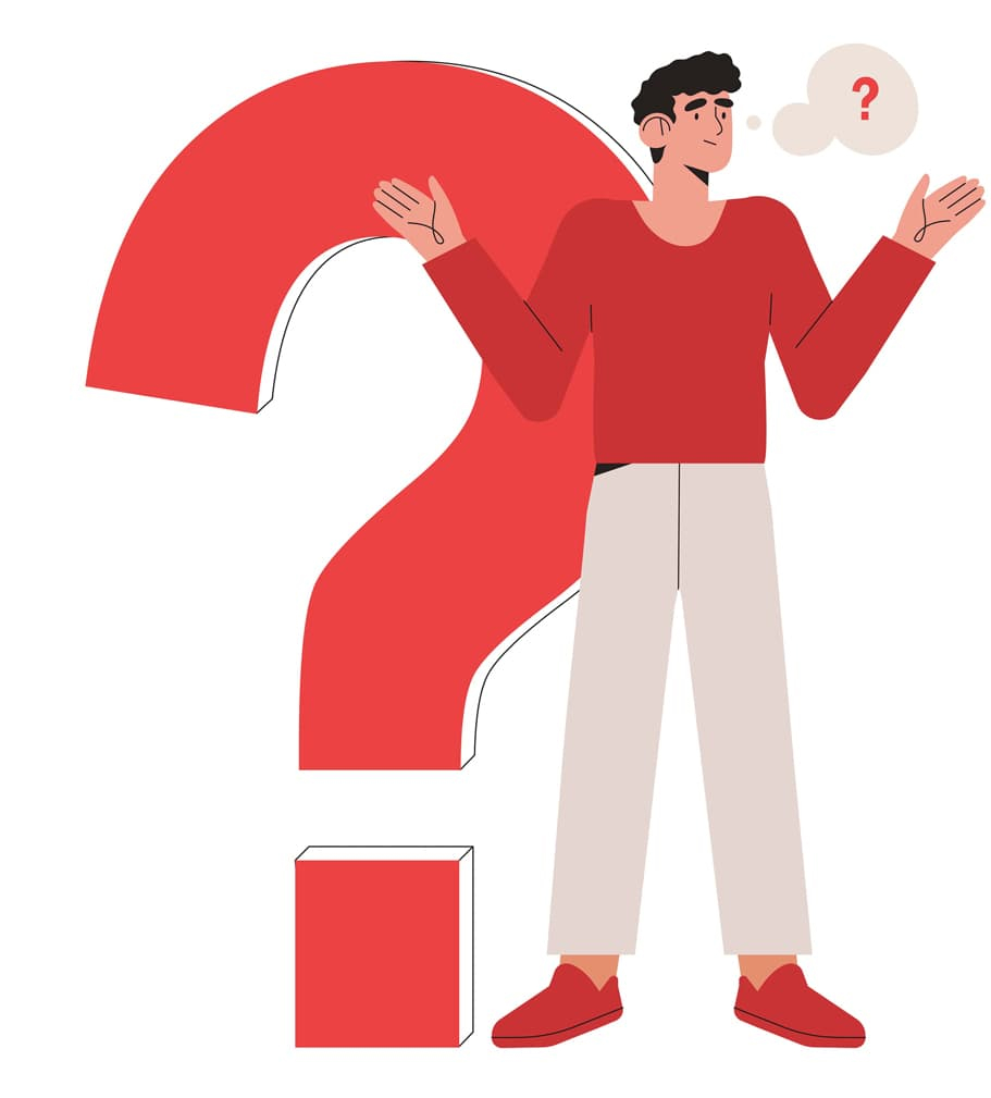 Illustration d’une personne se posant des questions sur les recours en cas de vice caché