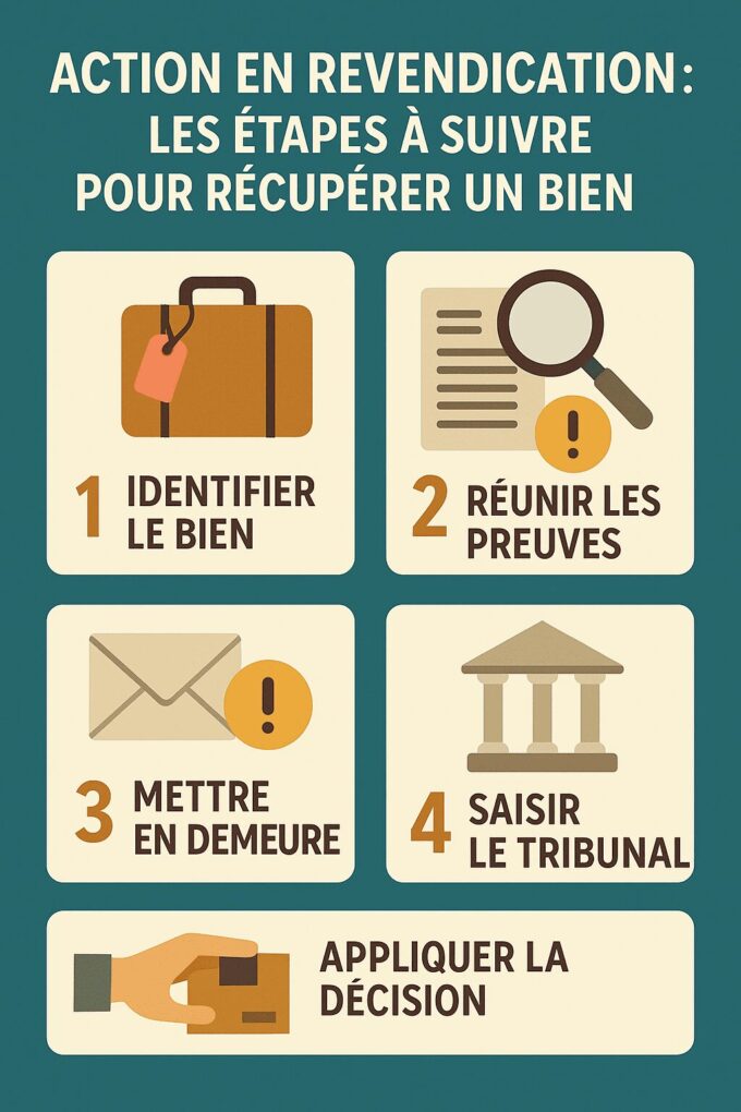 Action En Revendication tapes Cl s Pour R cup rer Un Bien Action En Revendication tapes Cl s Pour R cup rer Un Bien